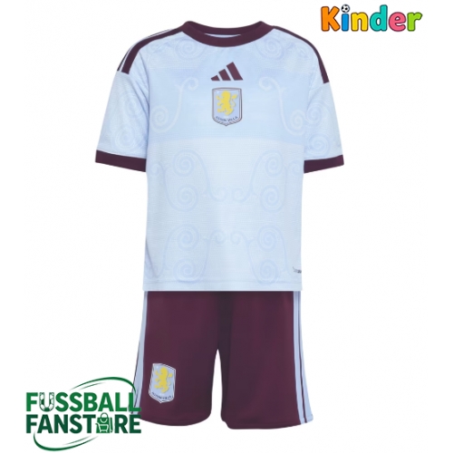 Aston Villa Alejandro Garnacho #17 Replik 3rd trikot Kinder 2026-27 Kurzarm (+ Kurze Hosen)